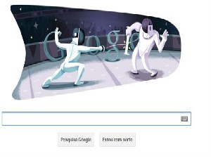Esgrima é homenageada pelo Google