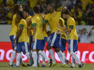 Brasil e China - seleção brasileira vence por 8 a 0