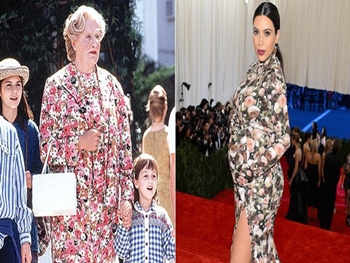 Robin Williams ironiza sobre vestido de Kim Kardashian