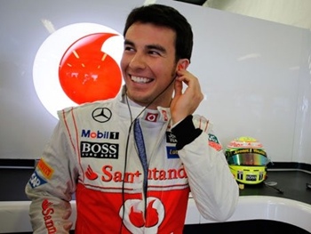 Sérgio Pérez comemora quinto lugar no GP da Índia de Fórmula 1